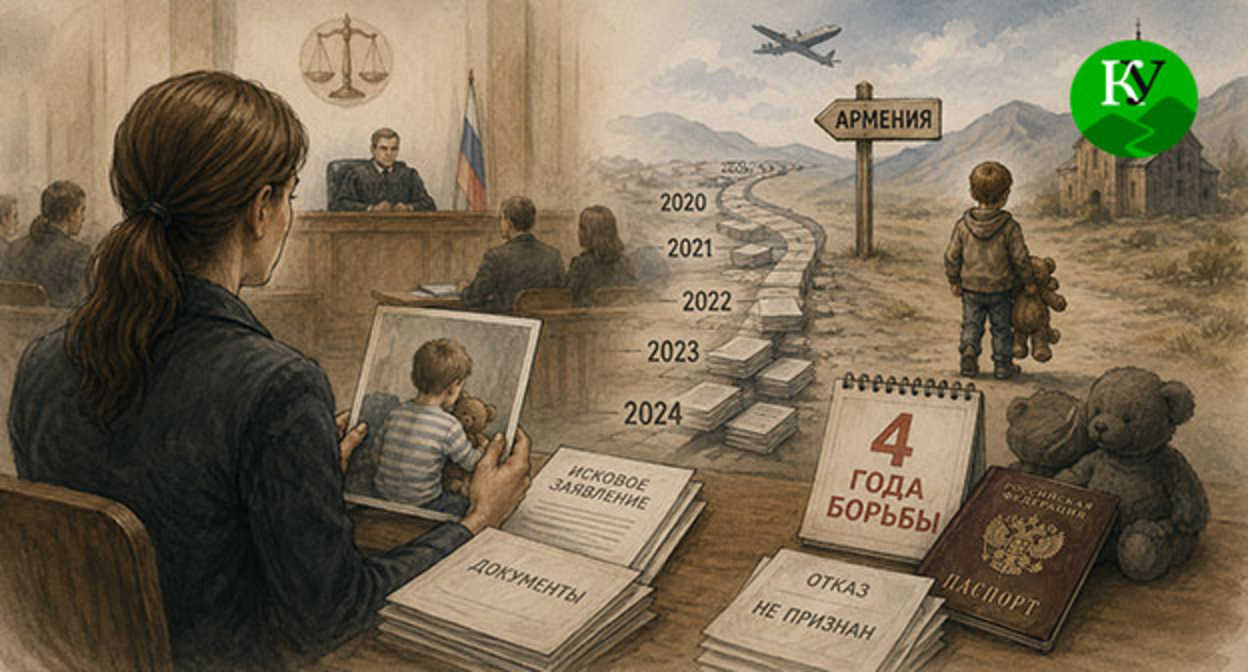 Женщина. Иллюстрация создана "Кавказским узлом" при помощи ИИ в программе Copilo6