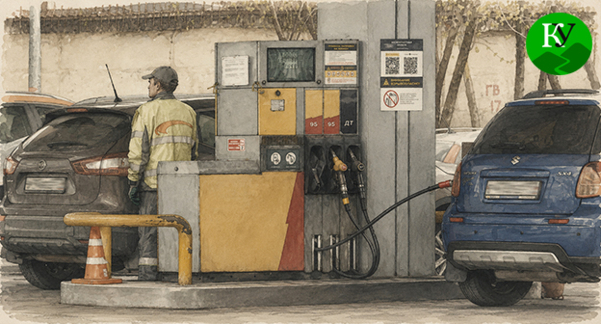 Заправка. Иллюстрация создана "Кавказским узлом" при помощи ИИ в программе Copilot Заправка. Иллюстрация создана "Кавказским узлом" при помощи ИИ в программе Copilot