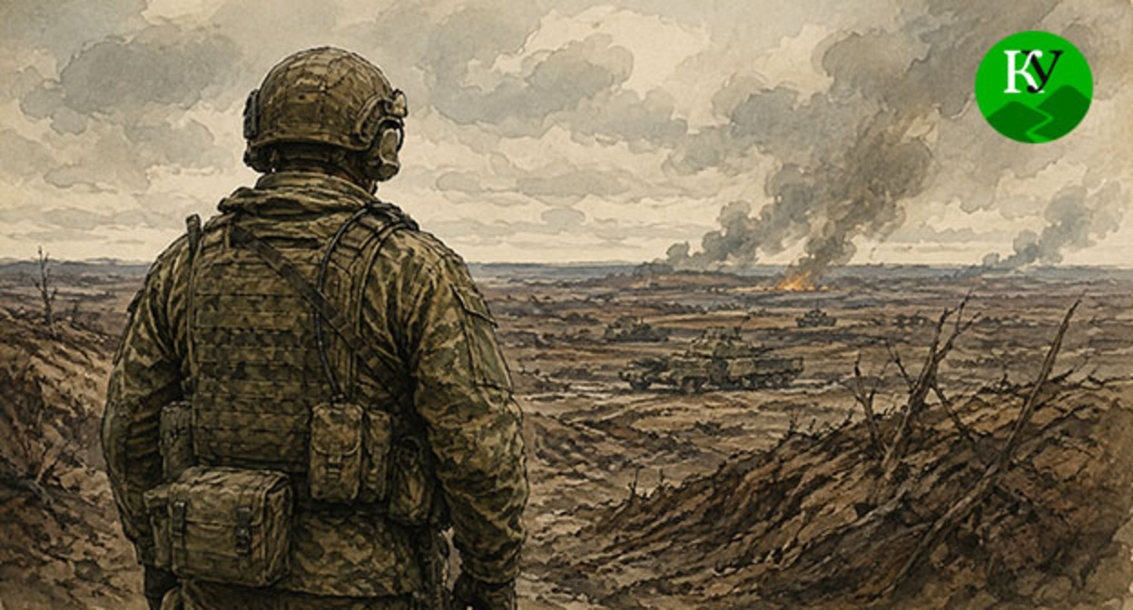Военнослужащий. Иллюстрация создана "Кавказским узлом" при помощи ИИ в программе Copilot Военнослужащий. Иллюстрация создана "Кавказским узлом" при помощи ИИ в программе Copilot