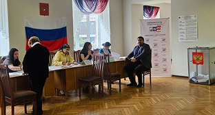 Избирательный участок в Нальчике. Фото: https://kbrria.ru/