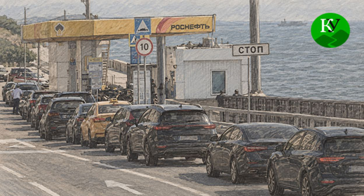Заправка. Иллюстрация создана "Кавказским узлом" при помощи ИИ в программе Copilot Заправка. Иллюстрация создана "Кавказским узлом" при помощи ИИ в программе Copilot