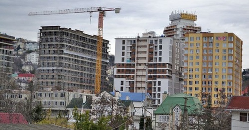 Строительство домов в Сочи. Фото "Кавказского узла" Строительство домов в Сочи. Фото "Кавказского узла"