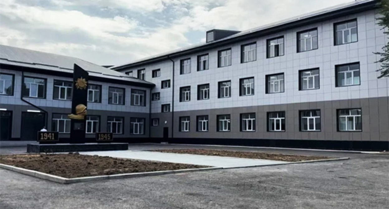 Школа в Аксае. Фото: пресс-служба администрации Хасавюртовского района