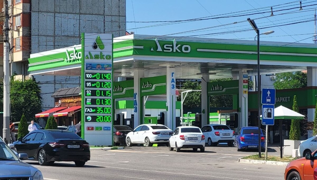 АЗС в Махачкале. Фото корреспондента "Кавказского узла".