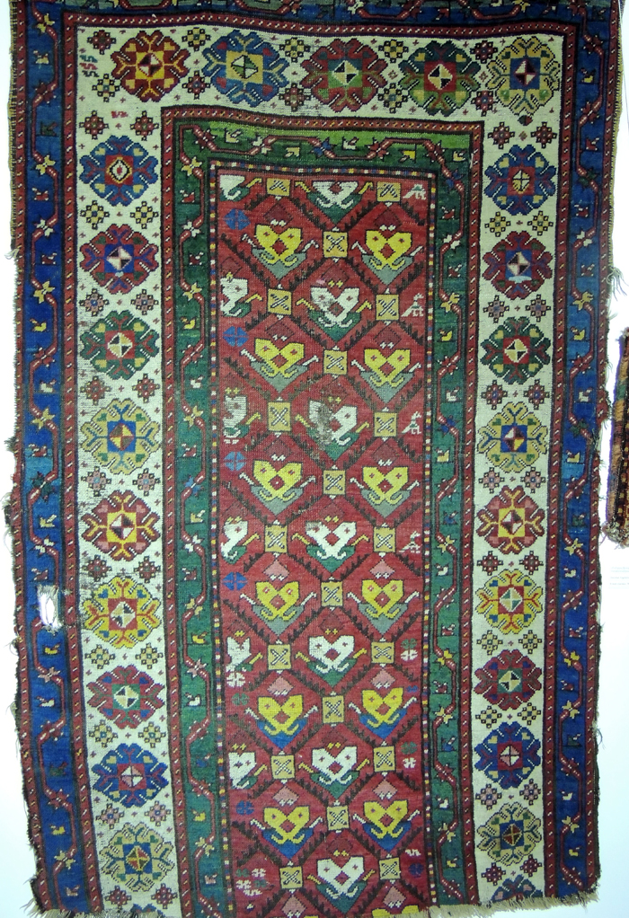 Ковёр-дорожка. Половина 19в. г.Степанакерт. Ковёр-дорожка. Половина 19в. г.Степанакерт.