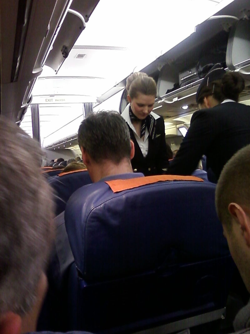 Самолёт Аэрофлота. Стюардессы. Самолёт Аэрофлота. Стюардессы.