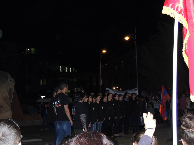 На Мемориальном комплексе. 23.04.2014. На Мемориальном комплексе. 23.04.2014.