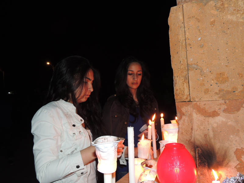 На Мемориальном комплексе. 23.04.2014. На Мемориальном комплексе. 23.04.2014.