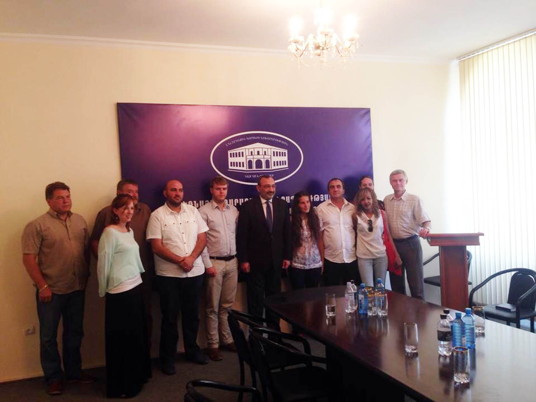 Встреча с министром иностранных дел Нагорного Карабаха Кареном Мирзояном. Встреча с министром иностранных дел Нагорного Карабаха Кареном Мирзояном.