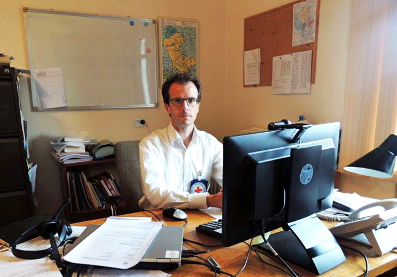 Томас Халье, глава миссии МККК в Нагорном Карабахе