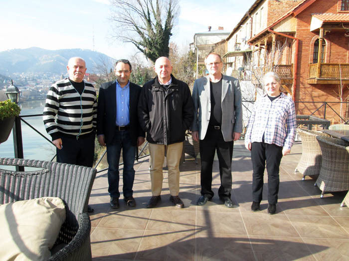  МРГ почти в полном составе, нет только Светланы Ганнушкиной. Тбилиси, декабрь 2015г.