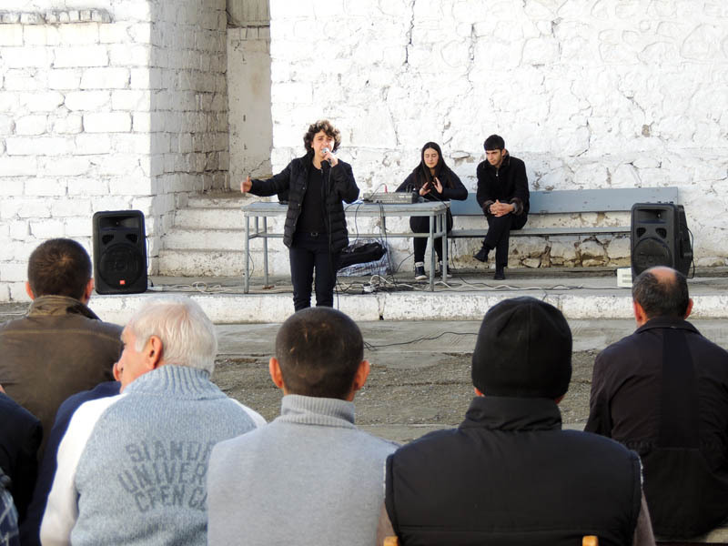 Солистка Гаяне Погосян исполнила не одну песню. Солистка Гаяне Погосян исполнила не одну песню.