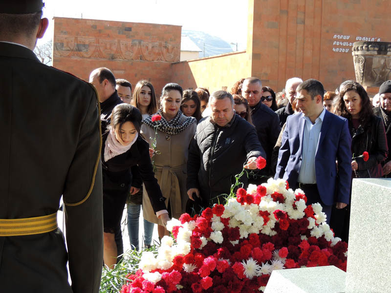 Степанакерт. Мемориальный комплекс. 28.02.2017 г. Степанакерт. Мемориальный комплекс. 28.02.2017 г.