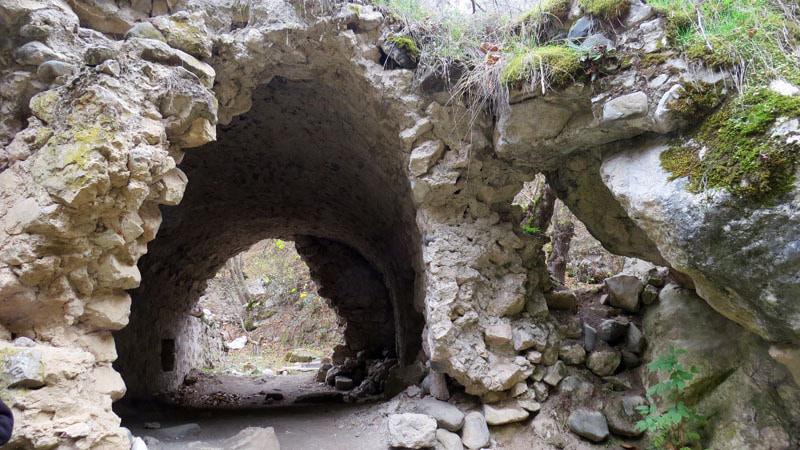 То, что осталось от старинного дома.